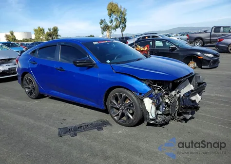 2019 Honda Civic Sport из США, поврежденный, VIN 19XFC2F82KE210569